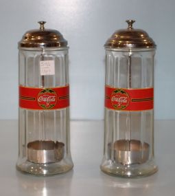 Two Table Craft Coca- Cola Straw Dispenser