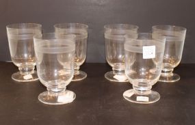 Set of Six Casafina Glasses