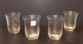 Set of Four Vietra Juice Glasses