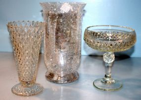 Crackle Glass Vase, Vases