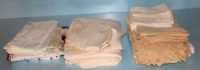Group of Vintage Tablecloths and Napkins