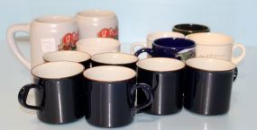 Thirteen Various Mugs