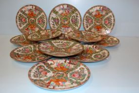 Set of Twelve Made inChina Imari Style Plates