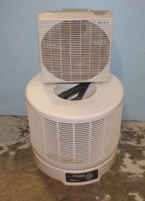 Breeze'N Fan and Honeywell Hepa Filtration Fan