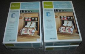Four 1-Tier 13.5" Cabinet Pull Outs