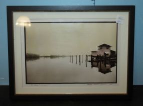 Signed Limited Edition Photo of Louisiana Scene 16 1/2" w., 17 1/2" h.