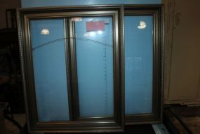 Pair of Frames with Glass 24 1/2" w., 30 1/2" h.