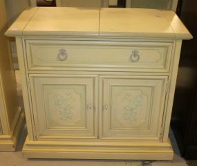 Stanley Furniture Company Wet Bar Server 40" w., 36" h., 20" dia. ; matches lot #936, #938, #939