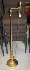 Brass Floor Lamp 51 1/2" h.