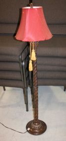 Contemporary Floor Lamp 54" h.