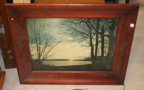 Helmscene Illuminated Landscape 36 1/2" w., 30" h.