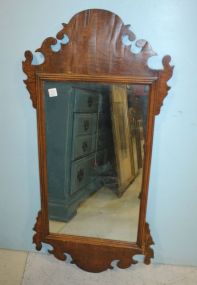Early Chippendale Hanging Mirror 19" w., 39" h.
