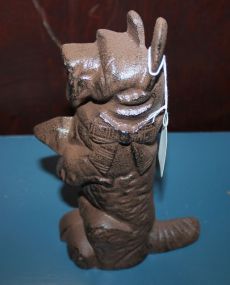 Reproduction Cast Iron Scottie Dog Doorstop 8" h.