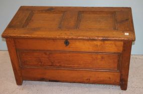 Primitive Pine Trunk 37" w., 18 1/2" d., 20"h.
