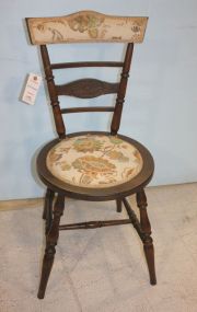 Fancy and Unusual Side Chair 33" h.