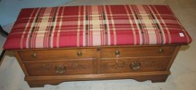 Cedar Chest 44" w., 16" d., 18" h.