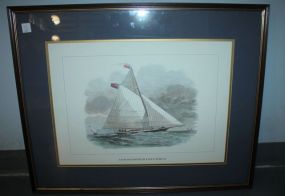 Christopher Columbus Print 29" w., 23" h.
