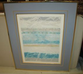 Abstract Print 30" w., 36" h.