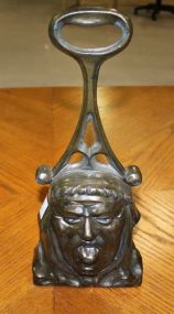 Reproduction Heavy Cast Metal Monk Doorstop