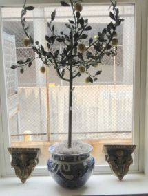 French Tole Lemon Tree