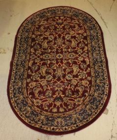 Oval Belgium Rug 2'7" x 4'7"