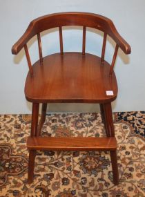 Early Child's High Chair 17"w., 29"h.