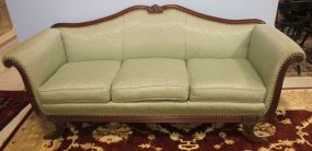 Duncan Phyfe Style Sofa 77"w., 30"d., 32"h.