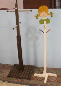 Childs Clothes Rack/Stand 52"h., rack 56"h.