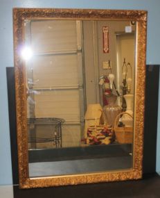Painted Gold Mirror 23"w., 31"h.