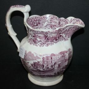 Bologna Ironstone Pitcher 8"h.