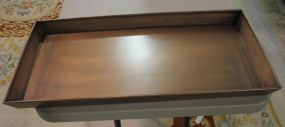 Large Metal (Coppertone) Tray 15"d., 31"w.