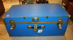 Seward Painted Trunk 30"w., 16"d., 12"h.
