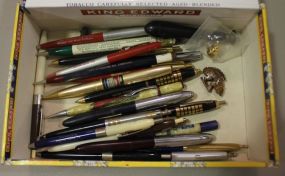 Cigar Full of Vintage Pens, Mississippi Chemical Company, Rock Island, Southland Oil, Santa Fe All the Way, Frisco