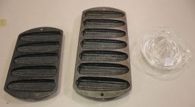 Two Lodge Cast Iron Muffin Pans, Juicer