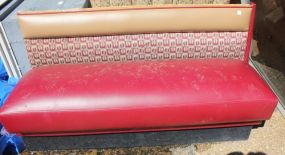 Restaurant Booth 58" w., 30" h., 24" d.