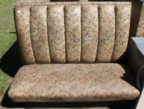 Restaurant Booth 48" w., 42" h. 25 1/2" d.