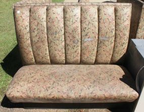 Restaurant Booth 48" w., 42" h. 25 1/2" d.