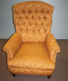 Upholstered Victorian Parlor Chair 30"w., 36"h.