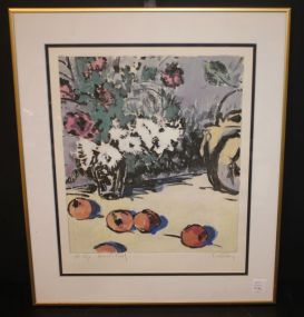 Artist Proof Still Life by Kelly 17"w., 21"h.