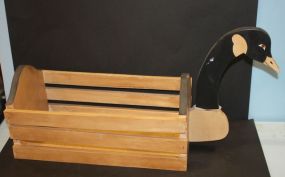 Goose Box 26"w., 9"h.