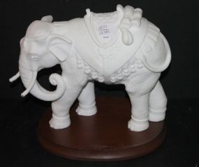 Lenox Elephant with Stand 10"w., 9"h.
