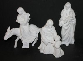 Three Religious Lenox Figurines 6"-8"h.