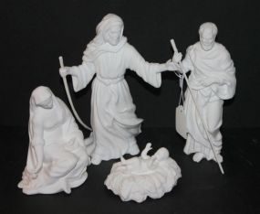 Lenox Four Piece Nativity Group 2"-8"h.