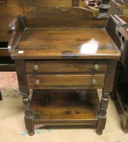 Bennington Vermont Pine Washstand 28"w., 18"d., 17"h.