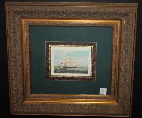 Print of Ship 18"w., 16"h.