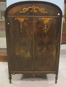 Depression Era Double Door Wardrobe 40"w., 63"h., 23"d.