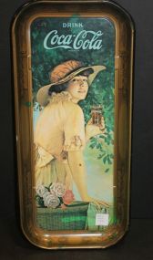 Coca-Cola Tray 8 1/2" w., 19" h.