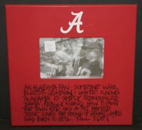 Alabama Definition of Fan Picture Frame 12" sq.