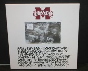 MSU Definition of Fan Picture Frame 12" sq.