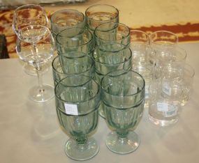Group of Juice Glasses and Tea Glasses